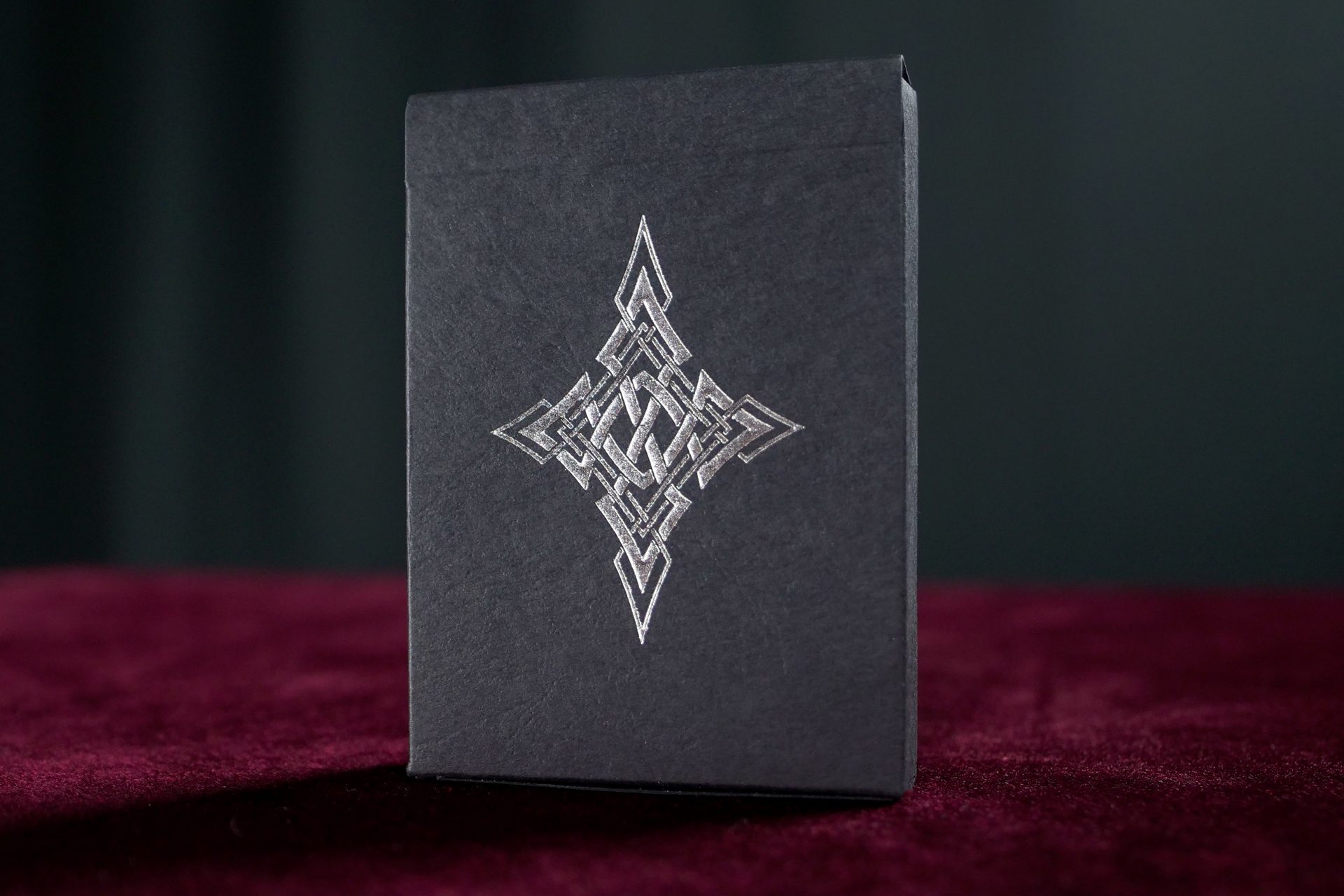 Black Diamond Puzzle Box with New Marked Cards - Diamond Jim Tyler